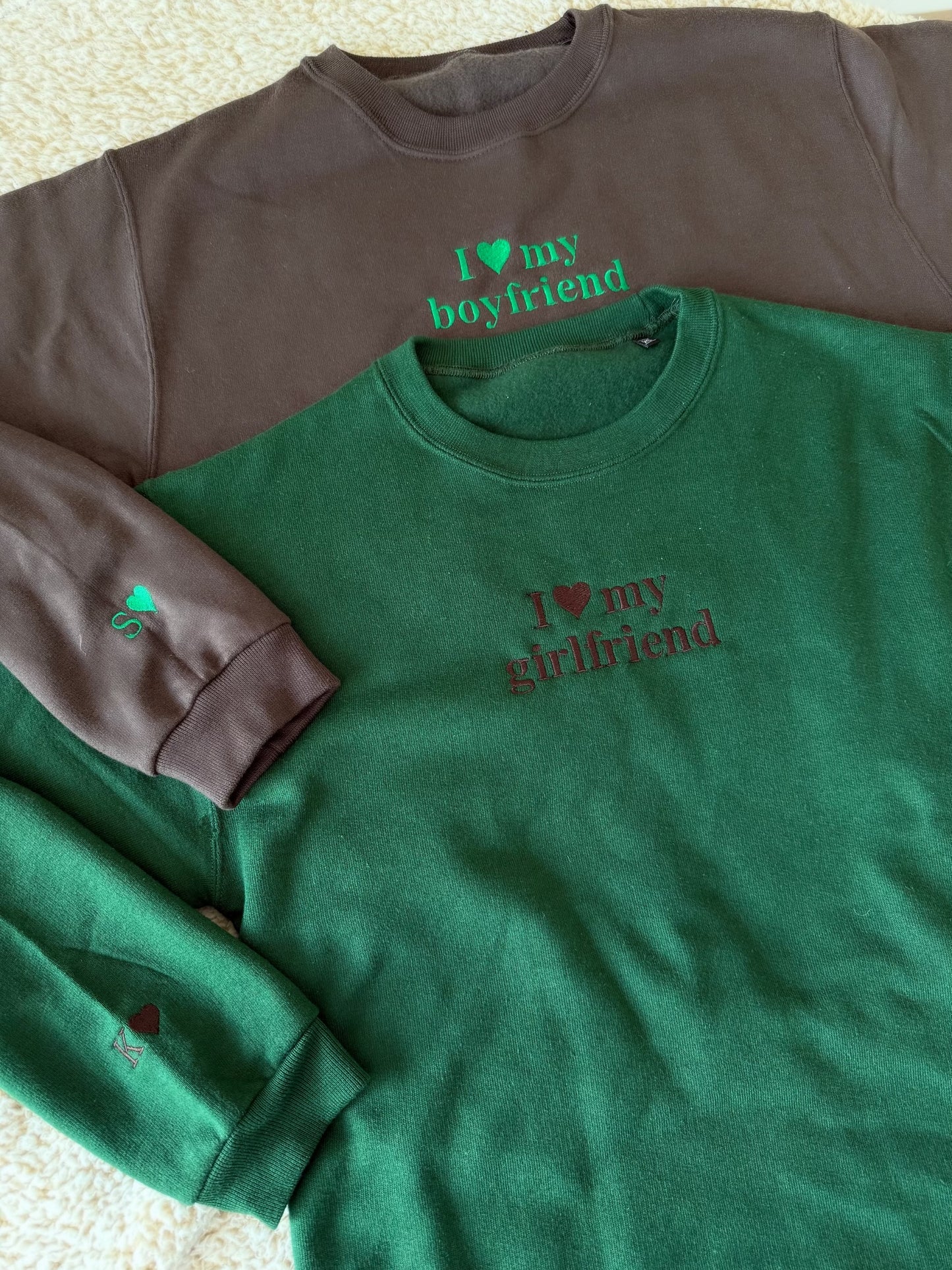 MATCHING SWEATER SET 'Girlfriend/Boyfriend'
