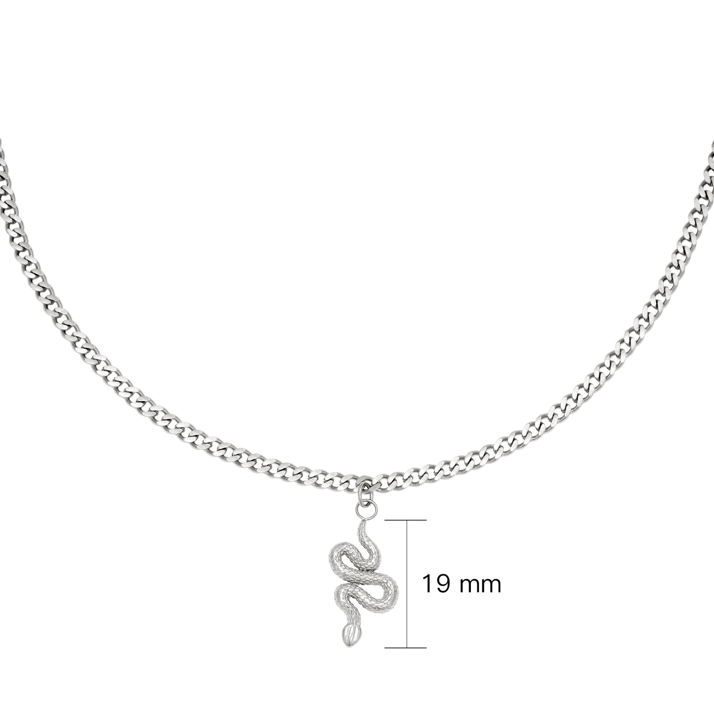 KETTING Shiny Serpent ZILVER