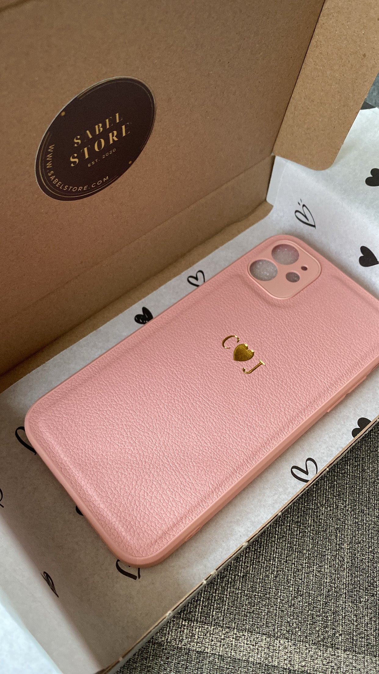 TELEFOONHOES met Initialen