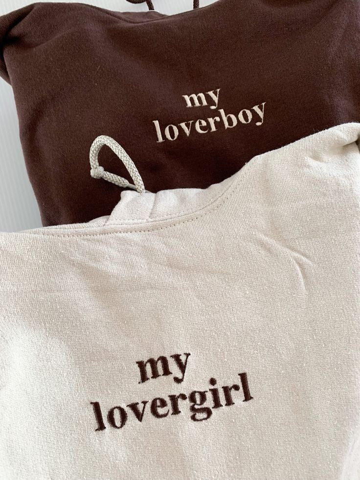 MATCHING SET ‘My lovergirl’ & ‘My loverboy’