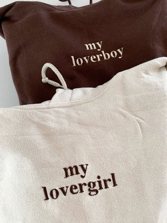 MATCHING SET ‘My lovergirl’ & ‘My loverboy’