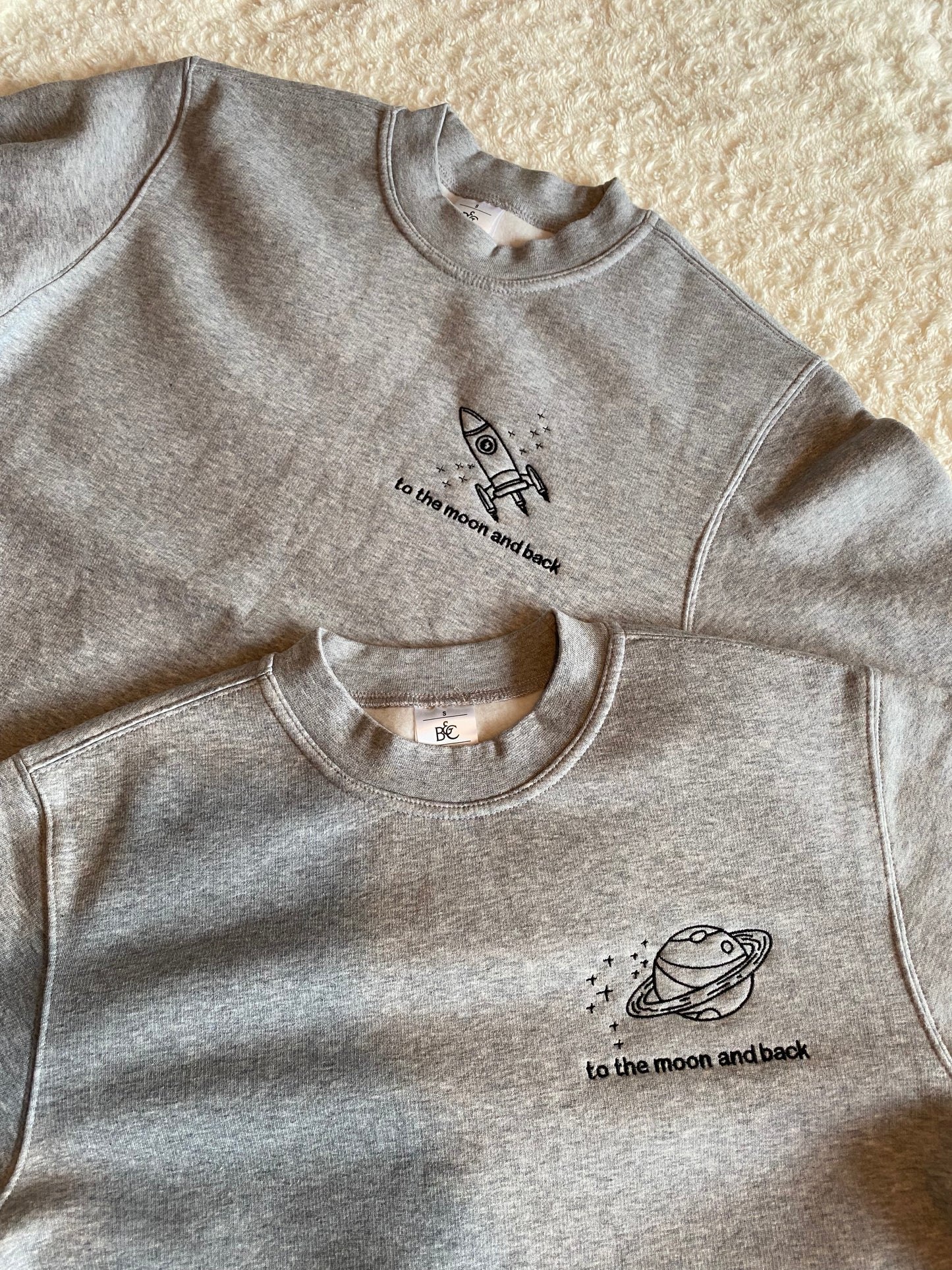 MATCHING SET 'To the moon and back'