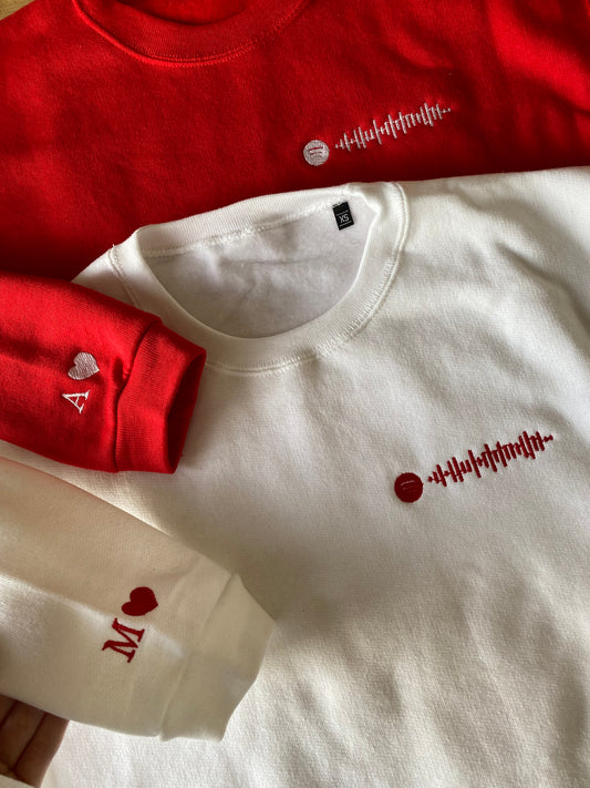 Sweater set met Spotify Code