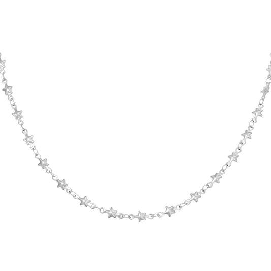KETTING Chained Star ZILVER