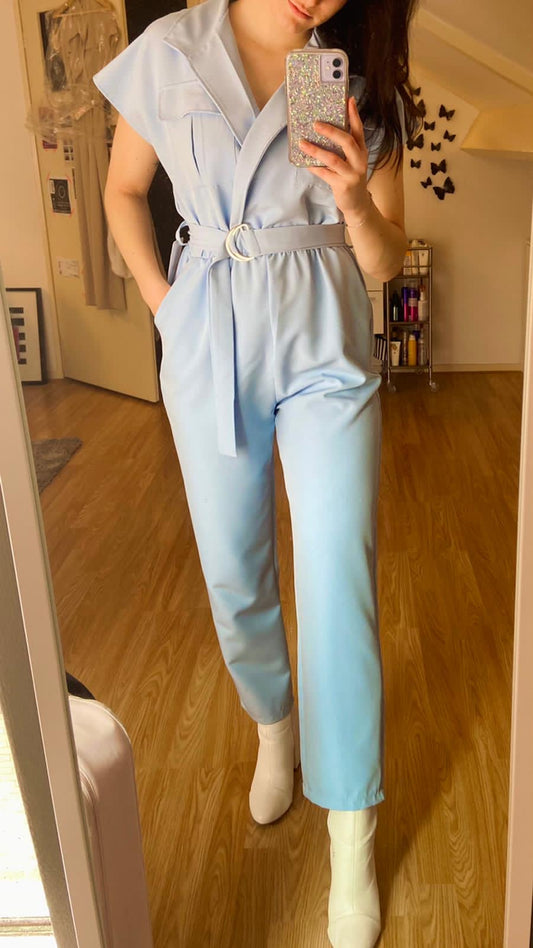 JUMPSUIT Bella Blauw
