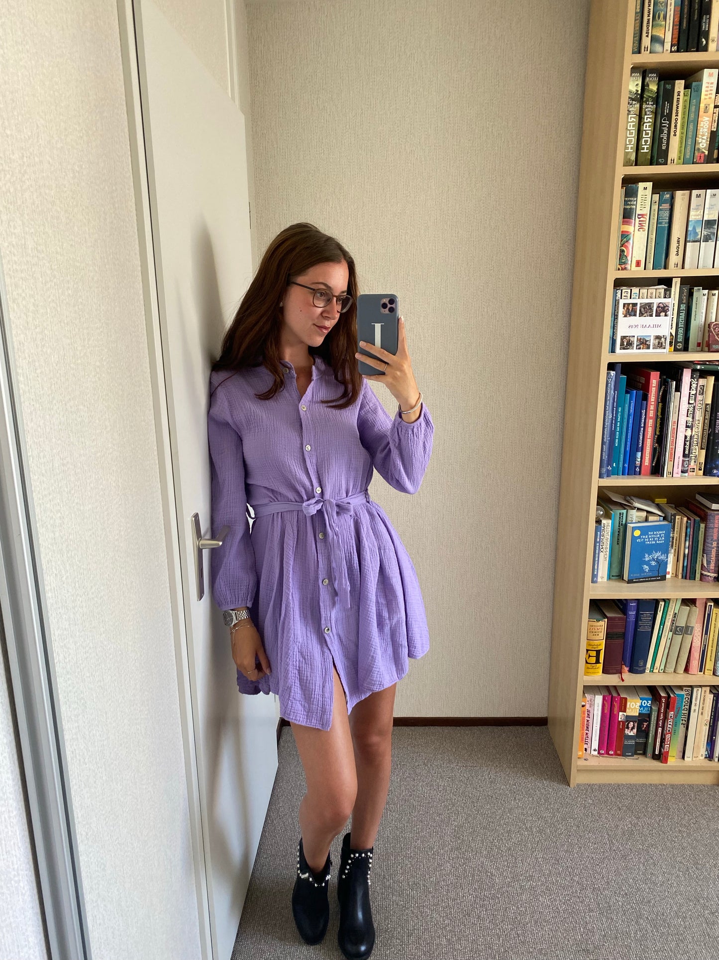 DRESS Luna - Paars