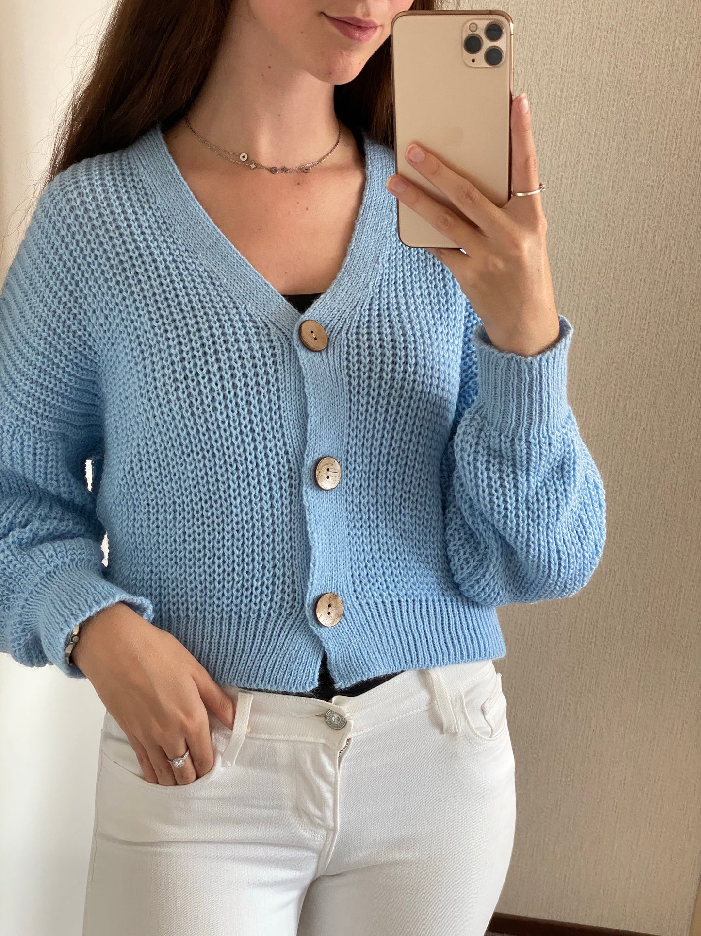 VEST Lily Blauw
