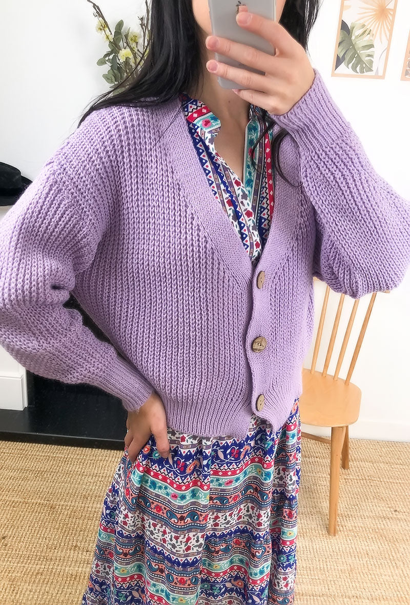 VEST Lily Lila