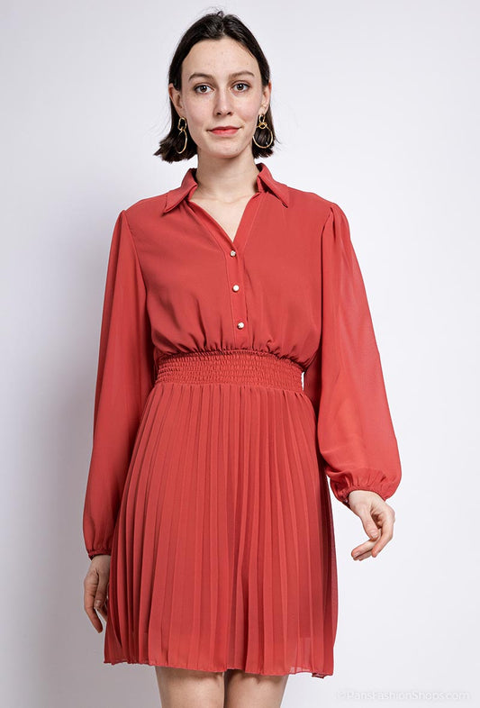 DRESS Old Rose